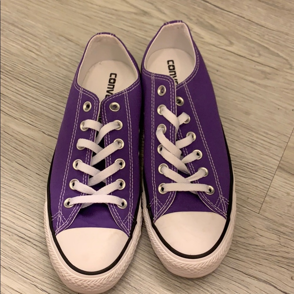 Purple Converse